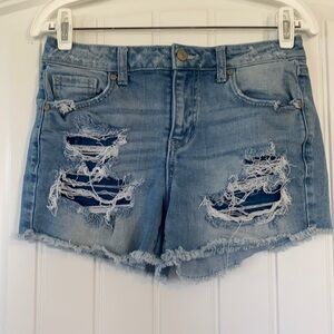 Altar’d State Destroyed Jean Shorts Size 27